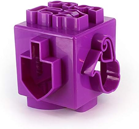 Hanukkah 3D Cookie Cutter - 6 Chanukah Shapes - Menorah Dreidel Gift
