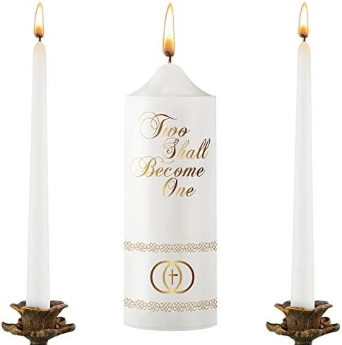Frienda Wedding Taper Candles 3-Piece Set