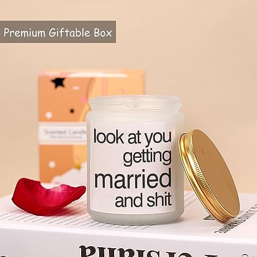 Personalized Bridal Defense Candle