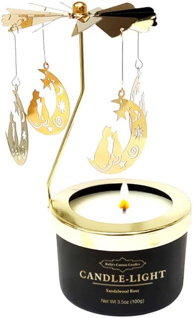 Kellys Custom Candles A Hilarious and Elegant Rotating Aromatherapy Candle Set
