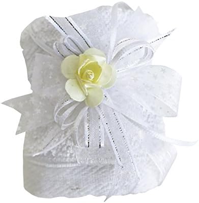 Mexican Artisans Baptism Candle Set in a Wooden Box