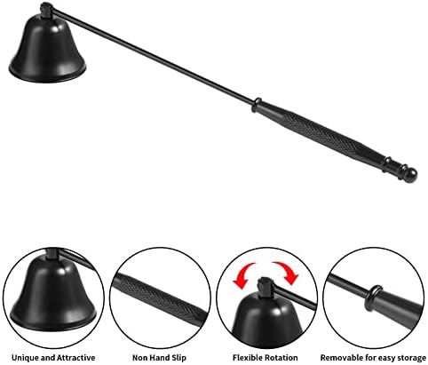 Candle Snuffer with Long Handle Reliable extinguisher for candles