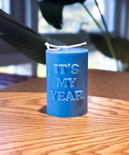 Its My Year Candle - Blue