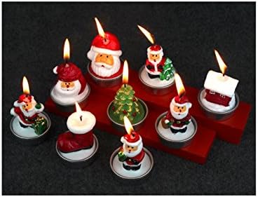 3 Realistic Snowman Candles for Christmas - Festive 1x2 Inch Alluring