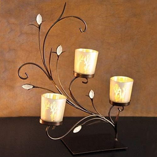 The Whispy Feather Votive Candle Holder 12