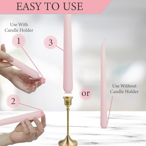 Stable Candle Adhesive Dots for Tapers