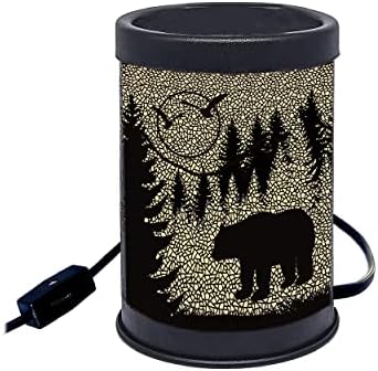 Rivers Edge Products Rustic Electric Candle Warmer Lamp