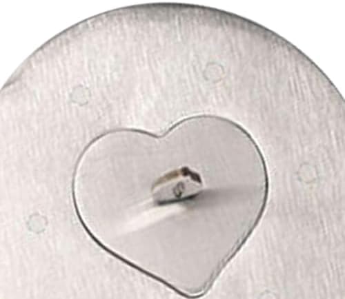 Elegant Glass Candle Jar Lid with Heart Design