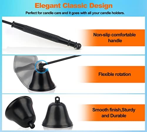 Elegant Candle Snuffer Black