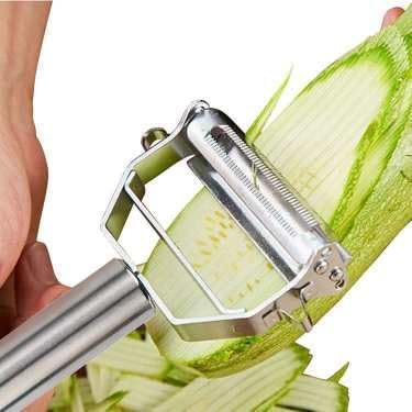 Stainless Steel 3-in-1 Kitchen Peeler for Veggies Fruits byGeneric