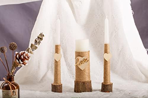 Unity Candle Set for Weddings