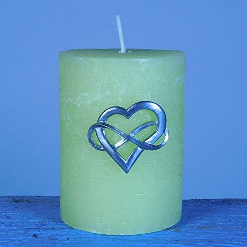 William Sturt 3-Piece Infinity Heart Votive Candle Pins