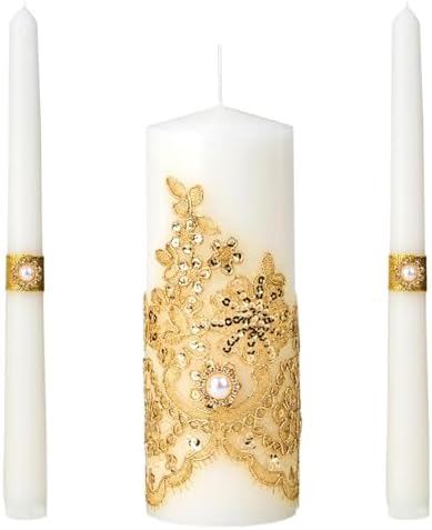 Elegant Union Candle Set for Weddings