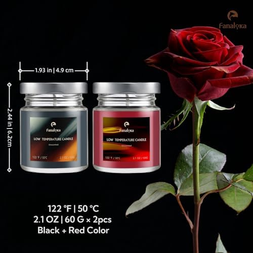 Perfect for Wax Play Low Temperature Candles 42 oz Variety Pack