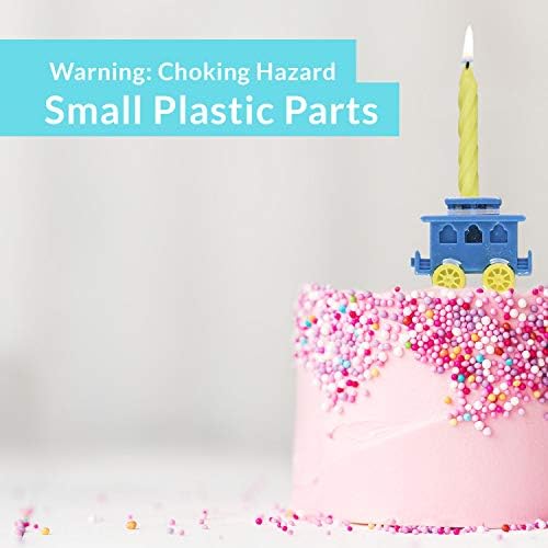 Oasis Supply Birthday Train Candle Holder 5 Candles Included