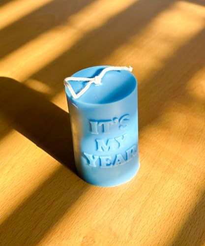 Its My Year Candle - Blue