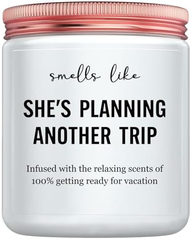 MOTVZC Road Trip Candle for Women