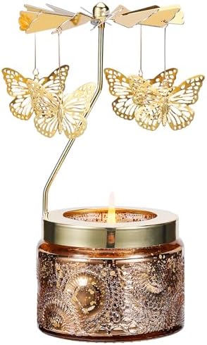 DAISRED Rotating Scented Candle Gift for Women