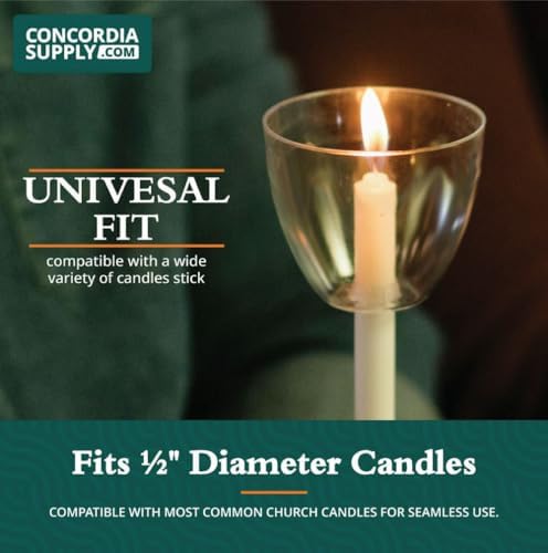 Clear Shield Candle Drip Protectors
