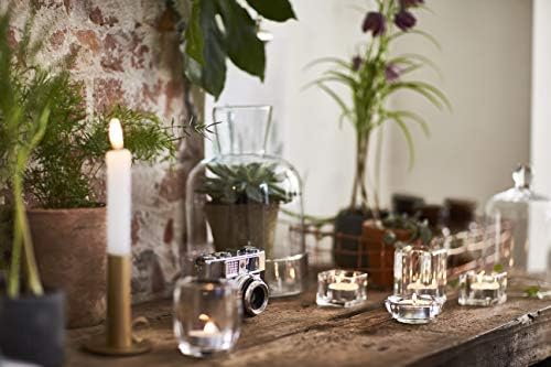 Bolsius White Tea Lights - Set of 100 Unscented Votive Candles
