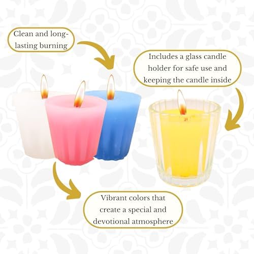 12 Pack Devotional Candles in Prayer Box