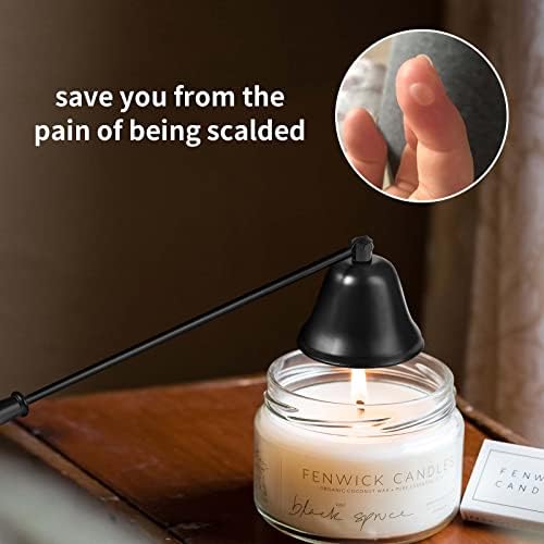 Candle Snuffer with Long Handle Reliable extinguisher for candles