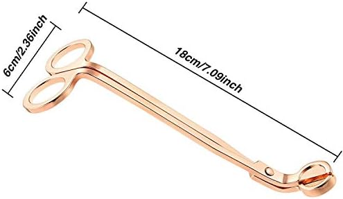 Sinen Candle Wick Trimmer Rose Gold