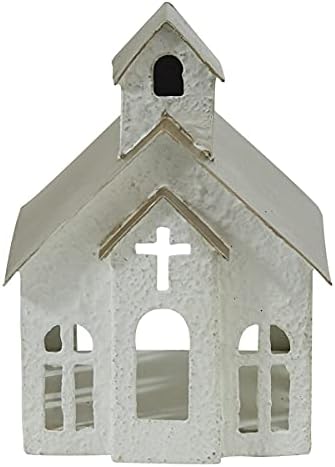 Rustic Church Candle Holder