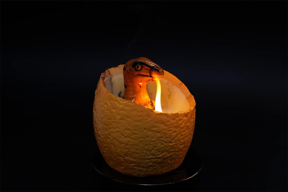 Dinosaur Hatching T-Rex Candle Collectible Keepsake