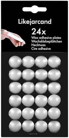 Kandelo 24 Dots Candle Taper Holder Adhesive for Candles