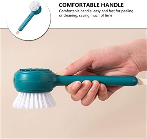 Stainless Steel Peeler Brush Ergonomic Design for Easy Peeling