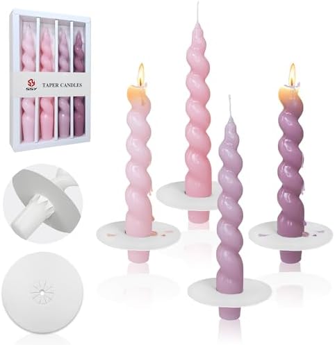Breakthrough Drip Protection for Taper Candles