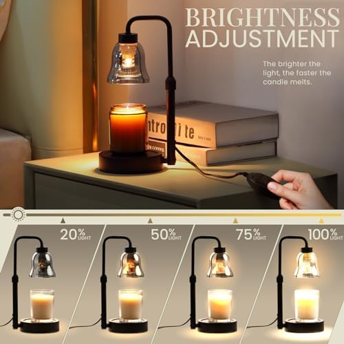 Candle Warmer Lamp with Timer - Safe Comfortable Home Decor