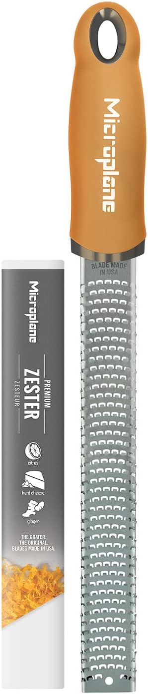Experience the Perfect Grating Experience with Microplane Premium Zester Grater