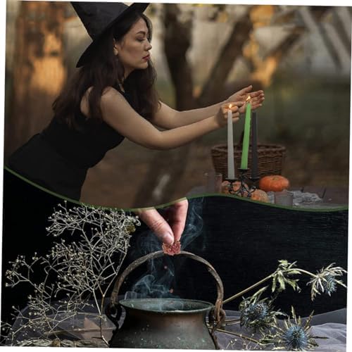 FRCOLOR Witchcraft Starter Kit with Dried Flowers and Crystals