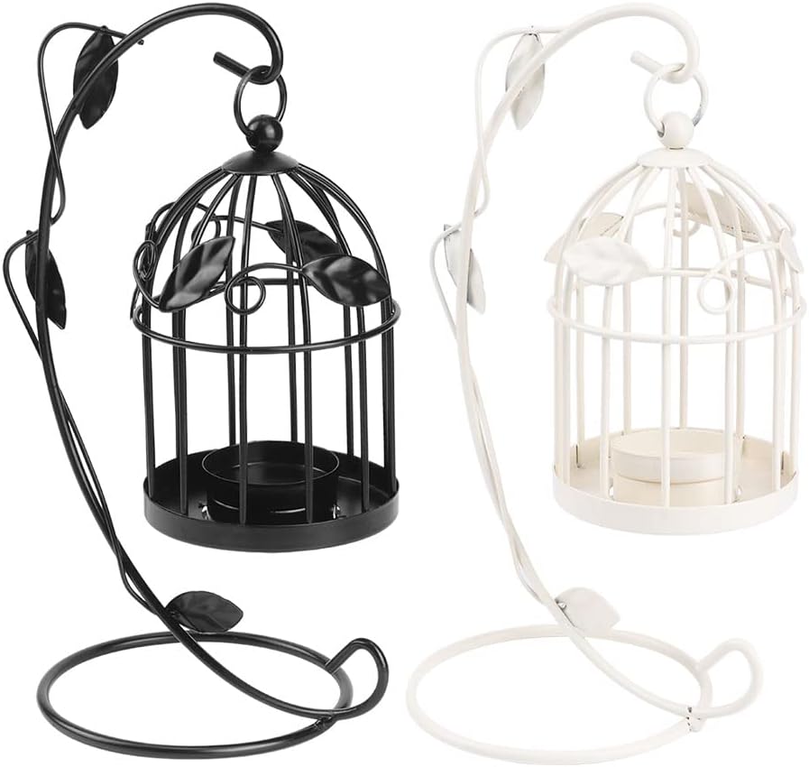 Hokzyhouse Innovative Iron Leaves Candle Holder