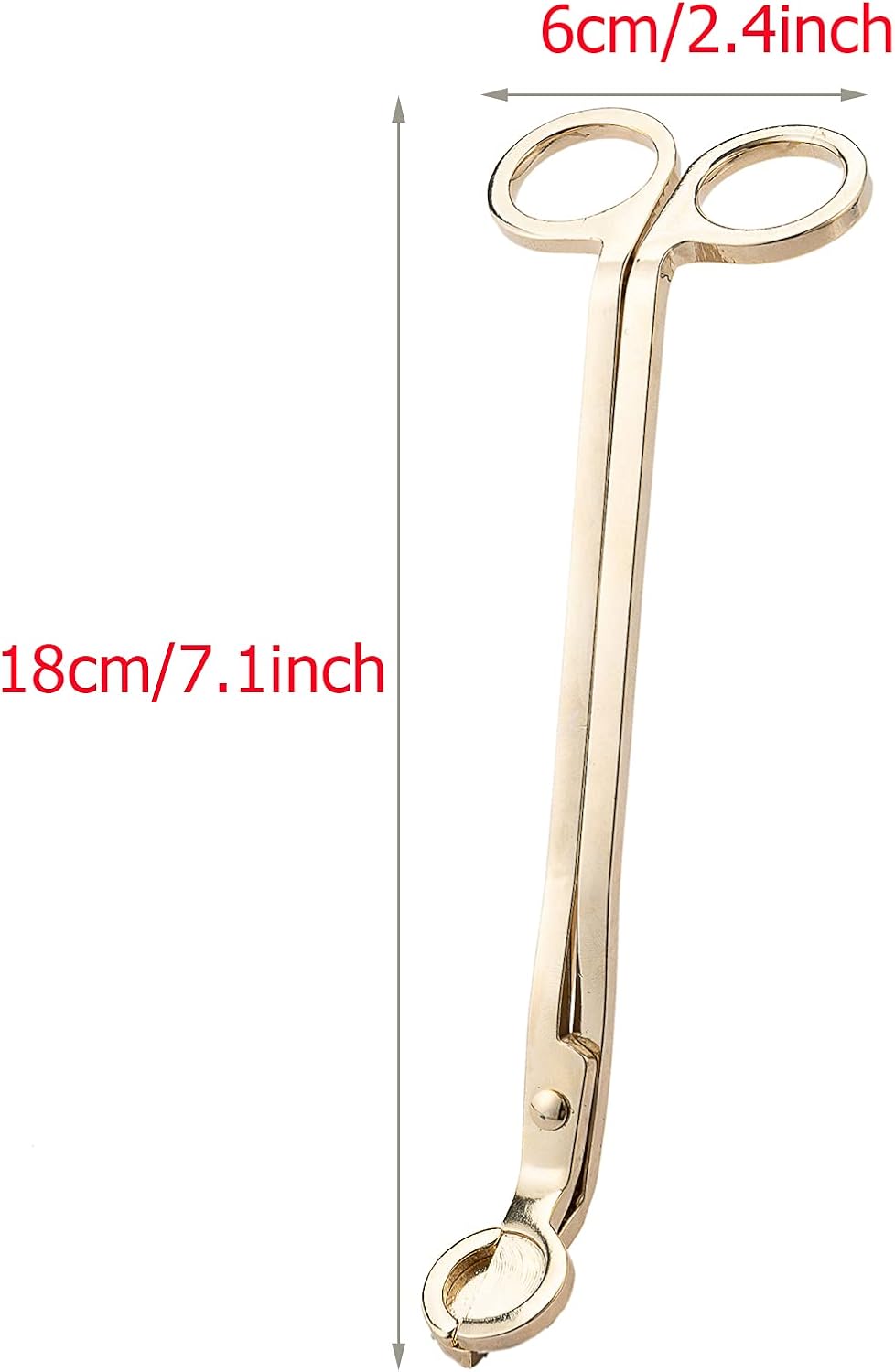 Candle Wick Trimmer Set Precision Candle Wick Cutter - Long Handle Steel Wick Snuffer