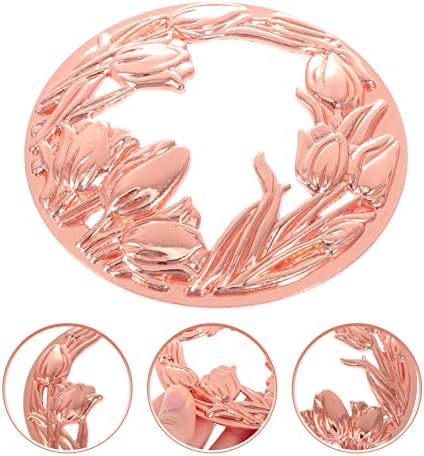 VOSAREA Rose Gold Metal Candle Shade
