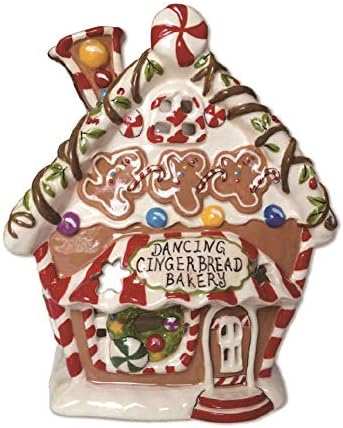 Dancing Gingerbread Bakery Candle Holder Set
