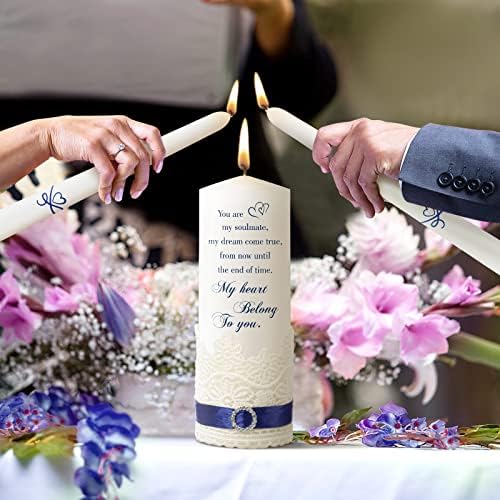 Beautiful Wedding Unity Candles Set