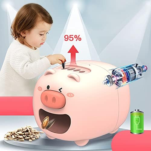 GYZOUKA Cute Pig Shaped Sunflower Seed Sheller PEeler Machine