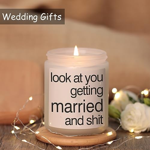 Personalized Bridal Defense Candle