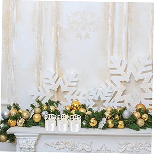 Goohochy 50-Piece Xmas Snowflake Paper Lampshade