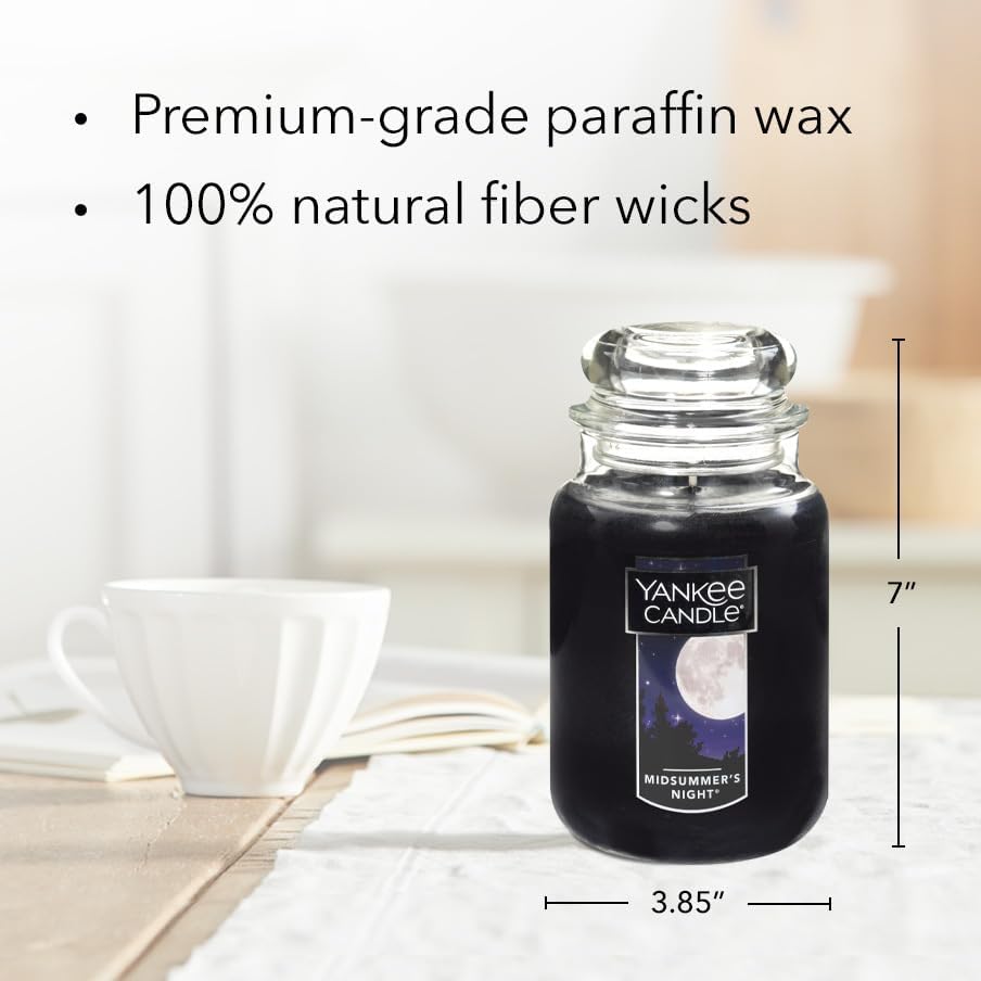 Midsummers Night Candle Classic 22oz Luxury Burn Time for Relaxation