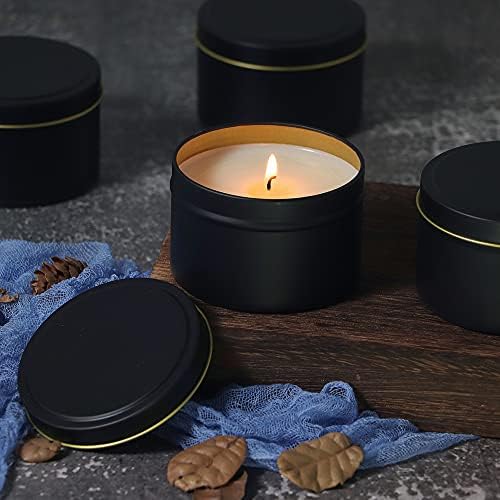 Handmade Candle Tins for Easy DIY - 8oz Capacity