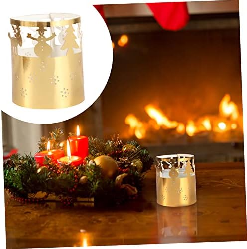Snowflake Candle Lampshade 50 Pack for Xmas Winter Decor