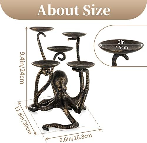Sziqiqi Octopus Candelabra