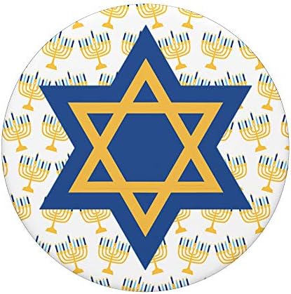 Star of David menorah holders