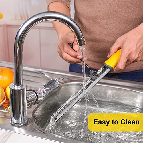 Zest Up Your Day with the DulcicaSA Premium Stainless Steel Lemon Zester Grater