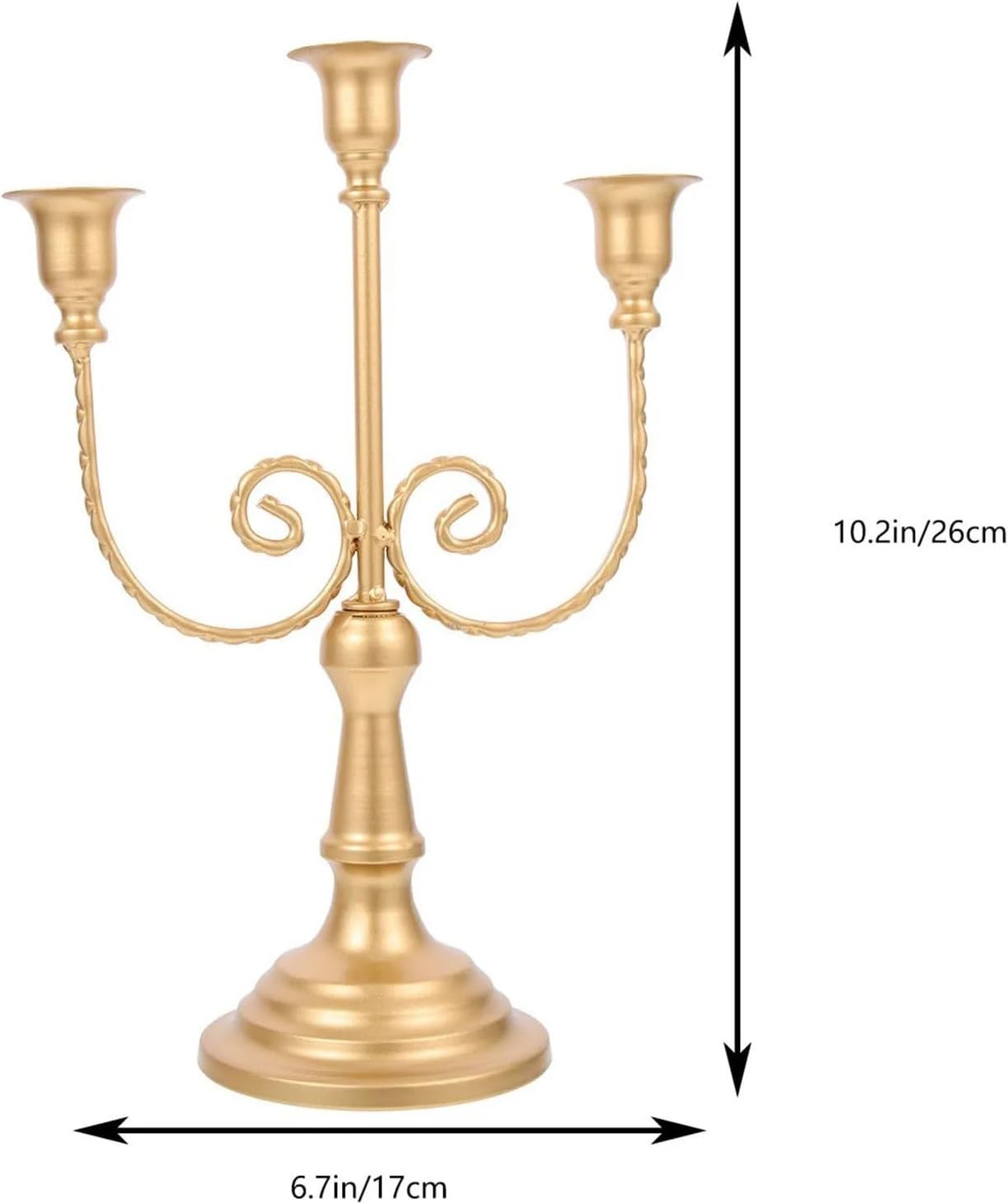 Sturdy Narrow Candle Candelabra